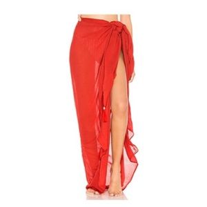 Indah Sarong Solid in Lava